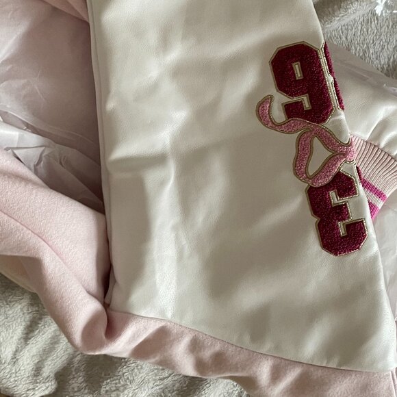 Victoria's Secret, Pink x Love Shack Fancy M, Limited Edition Varsity Jacket - Picture 9 of 9